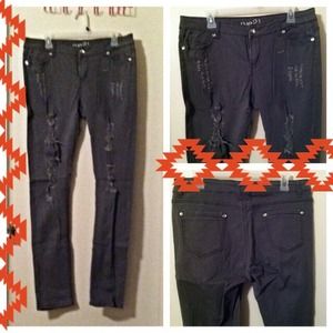Grey Rue21 skinnies