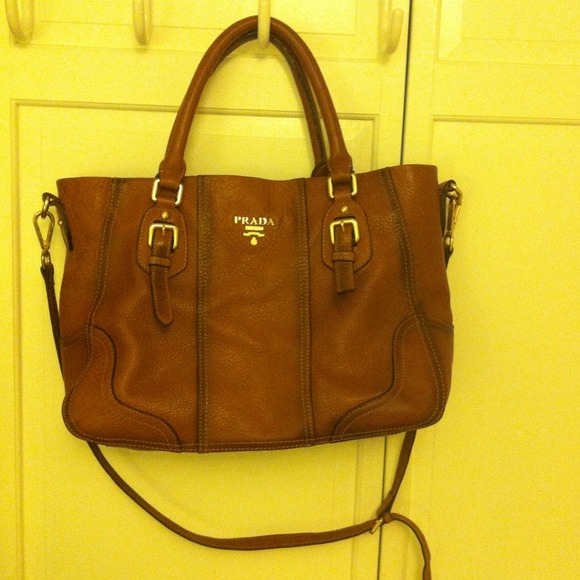 Leather Prada Bag
