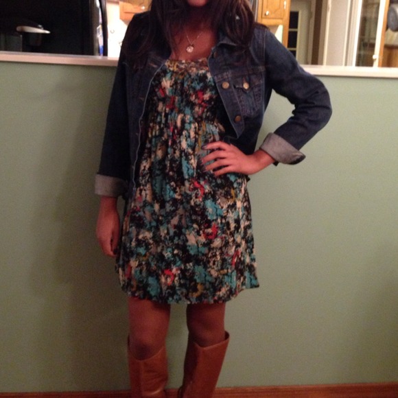 ❌SOLD IN BUNDLE❌Graffiti print dress