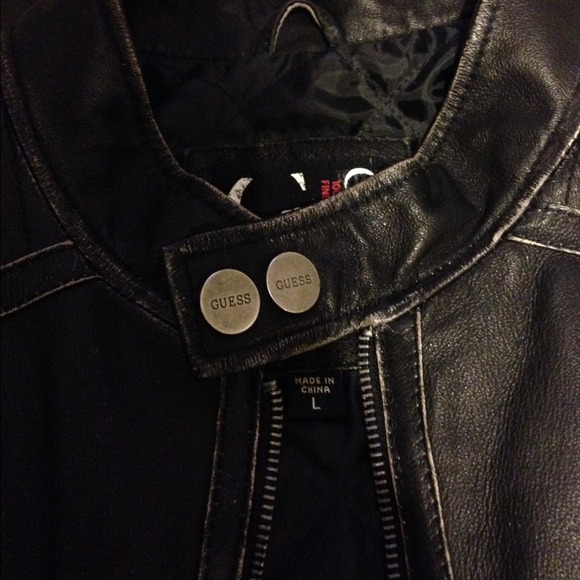 Guess leather jacket - Picture 2 of 3