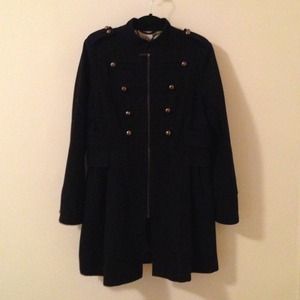 Steve Madden military inspired coat