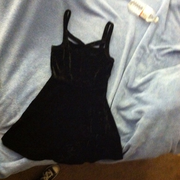 velvet skater dress 👽