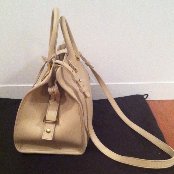 Saint Laurent Petite Cabas Chyc/Y Line Top Handle - Picture 2 of 4