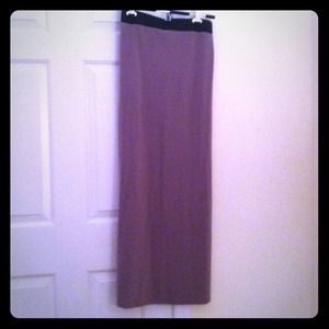 Long free people skirt