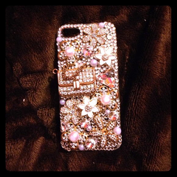 ❌SOLD IN BUNDLE❌Rhinestone iPhone 5 case