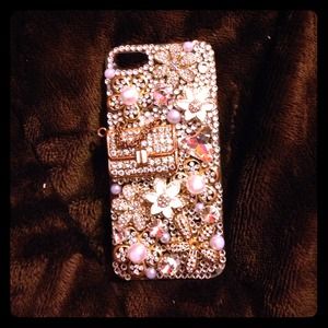 ❌SOLD IN BUNDLE❌Rhinestone iPhone 5 case
