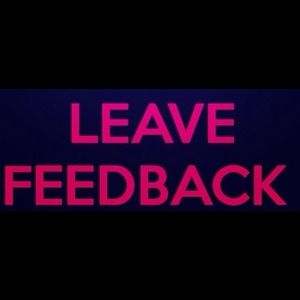 Love Feedback 💏 thank you 🙋