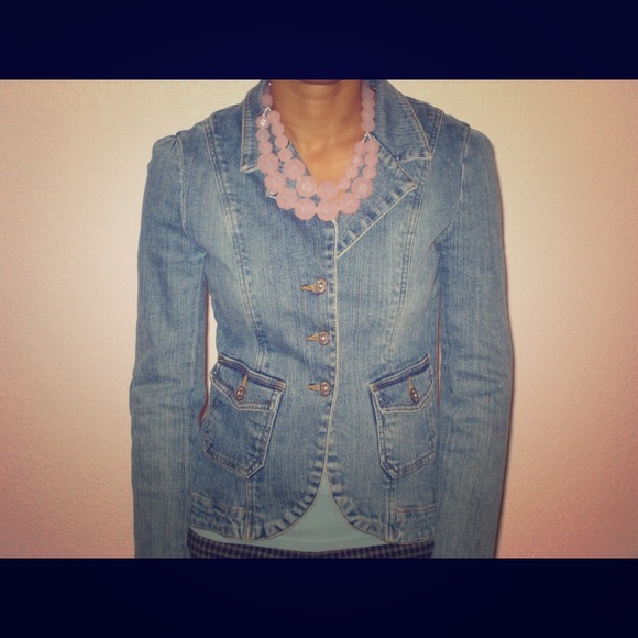 Denim blazer