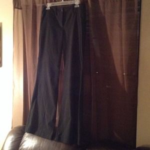 Forever 21 black with pinstripe dress work pants