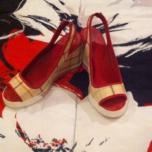 Sold  !!!! Beautiful coach wedges