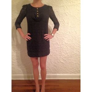 Juicy Couture black lace dress sz P
