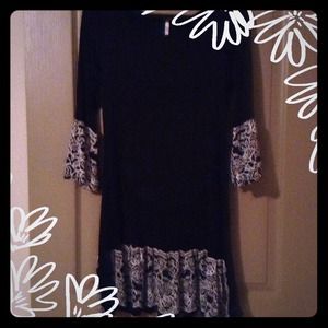 Black and White dress