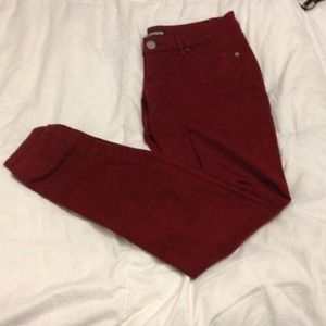 EXPRESS burgundy pants