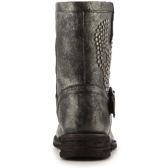 🎉HOST PICK🎉Black Felmini Leather Metallic Bootie - Picture 3 of 4