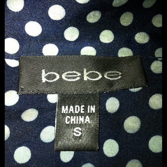 🎉HP✨12/18/13🎉💐Bebe Dress shirt!😊🌸 - Picture 2 of 4