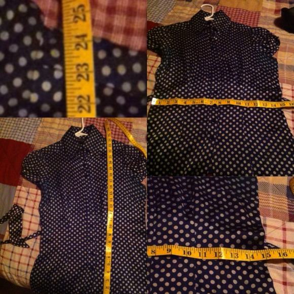 🎉HP✨12/18/13🎉💐Bebe Dress shirt!😊🌸 - Picture 3 of 4