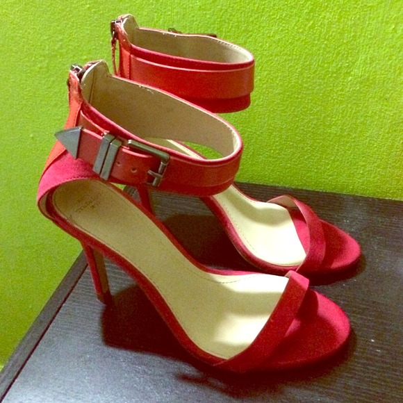 Red Zara Heels
