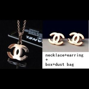 Necklace and earring