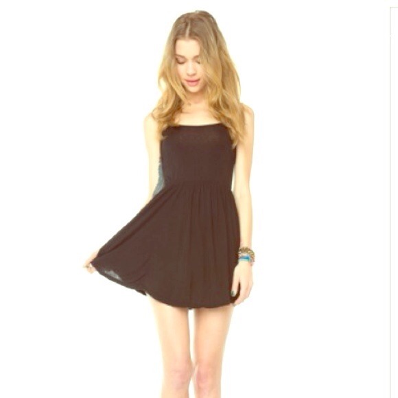 Black brandy Nora dress - Picture 1 of 4