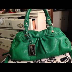 Marc by Marc Jacobs Green Satchel