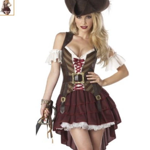 Sexy Swashbuckler Pirate Wench Halloween Costume