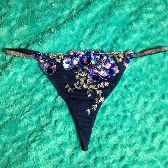 Embroidered Victoria's Secret thong