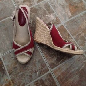 Reserved Banana Republic Wedge Shoes