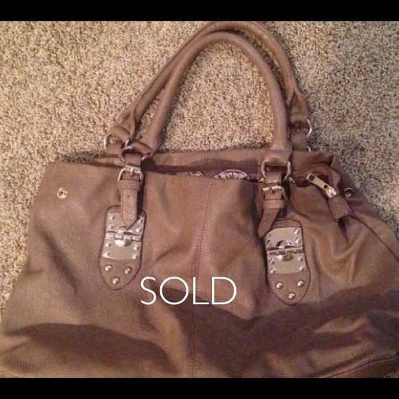 Never used gray purse
