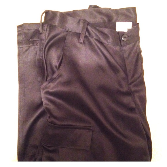 Joie silk cargo pants