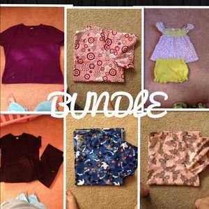 ♥️BUNDLE!♥️Baby girl shirt & shorts