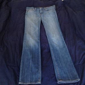 Seven for all mankind straight leg jeans