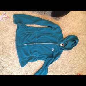 Blue The north face fleece. On hold!
