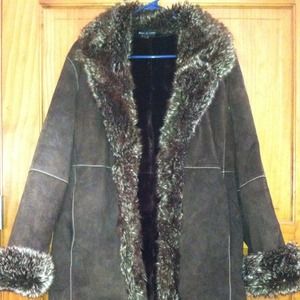 ✨REDUCED✨Marvin Richards genuine leather coat