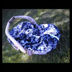 Dallas cowboys car seat cover