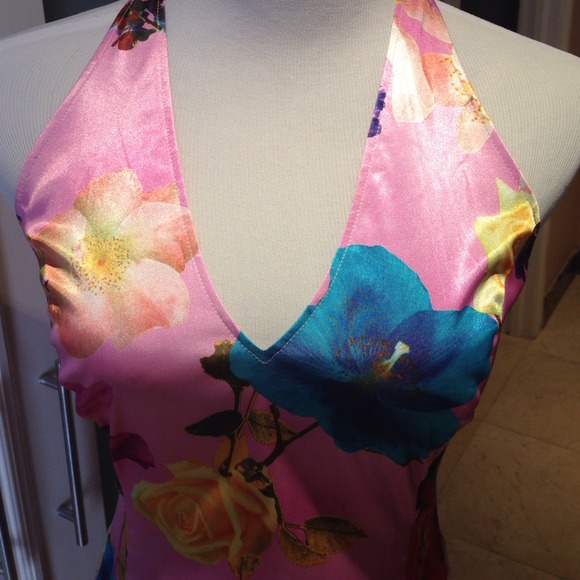 RENE RUIZ SILK DRESS - Picture 3 of 3