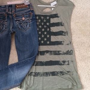 American flag top