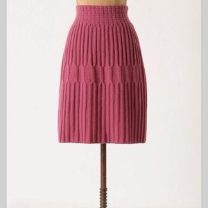 Anthropologie Bellevue Sweater Skirt