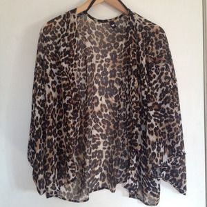 Leopard Kimono Cover