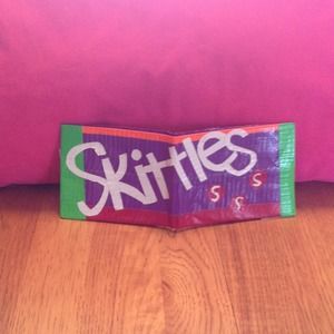 Skittles duct tape bifold