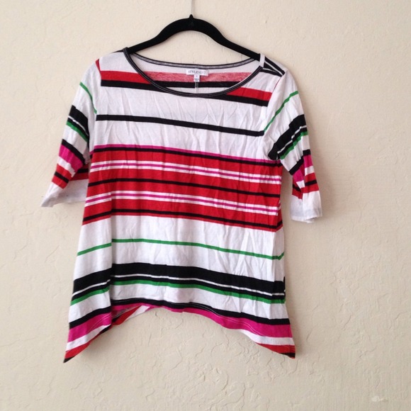 Striped StyleMint top