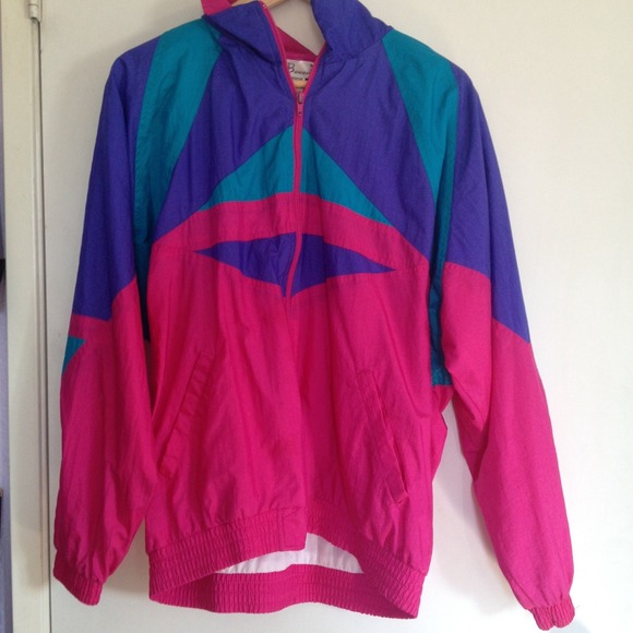 Vintage Vibrant 80s Jacket