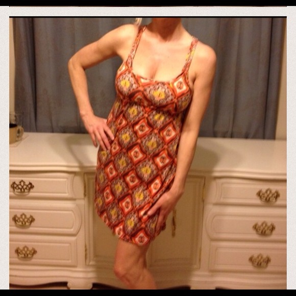 Braided straps ties in back dress