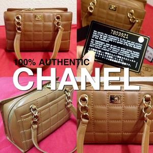 Authentic Chanel Bag w/ Cosmetic Pouch