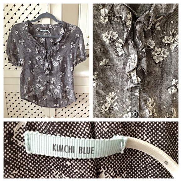 KIMCHI BLUE - SM floral print blouse