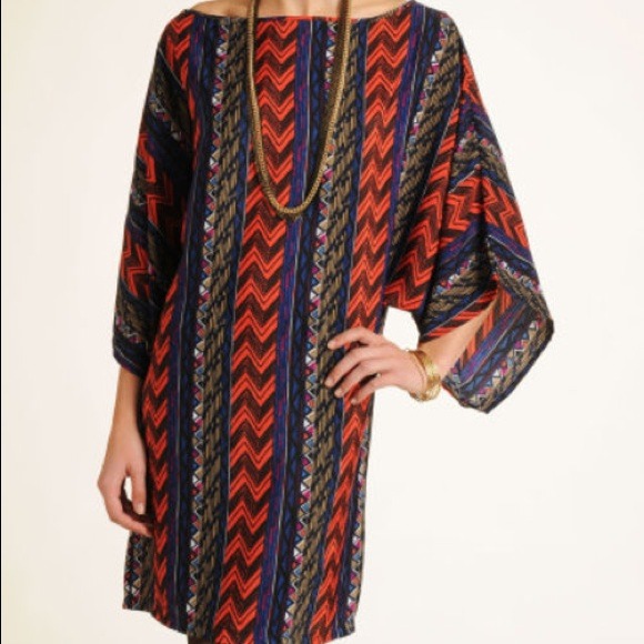 Abbeline Sharon Kimono Dress - Picture 1 of 3