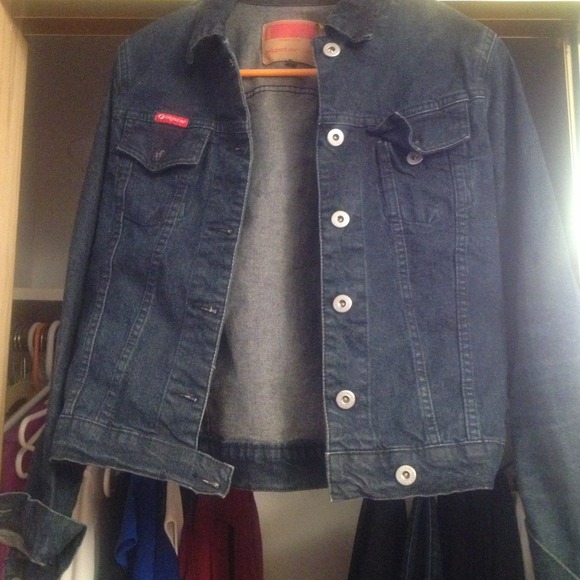 Dark denim jacket