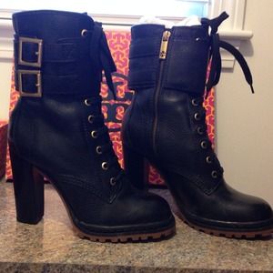 Brand new Tory Burch motorcycle bootie