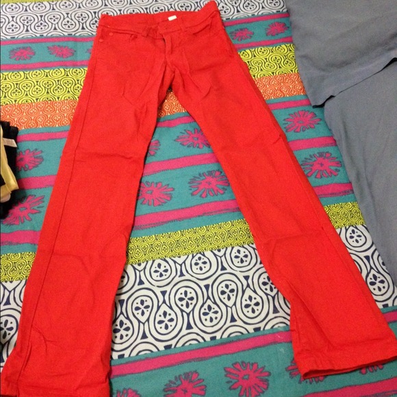 Red Jeans