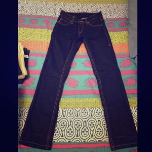 SOLD!!! Armani Exchange Low rise black jeans