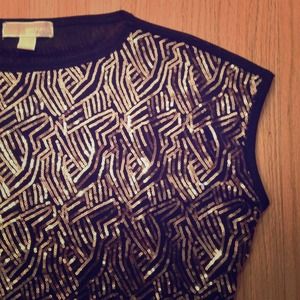 MICHAEL by Michael Kors Gold Sequins